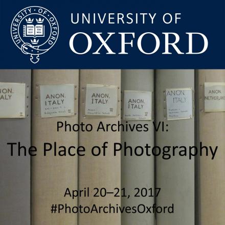 Photo Archives VI: The Place of Photography